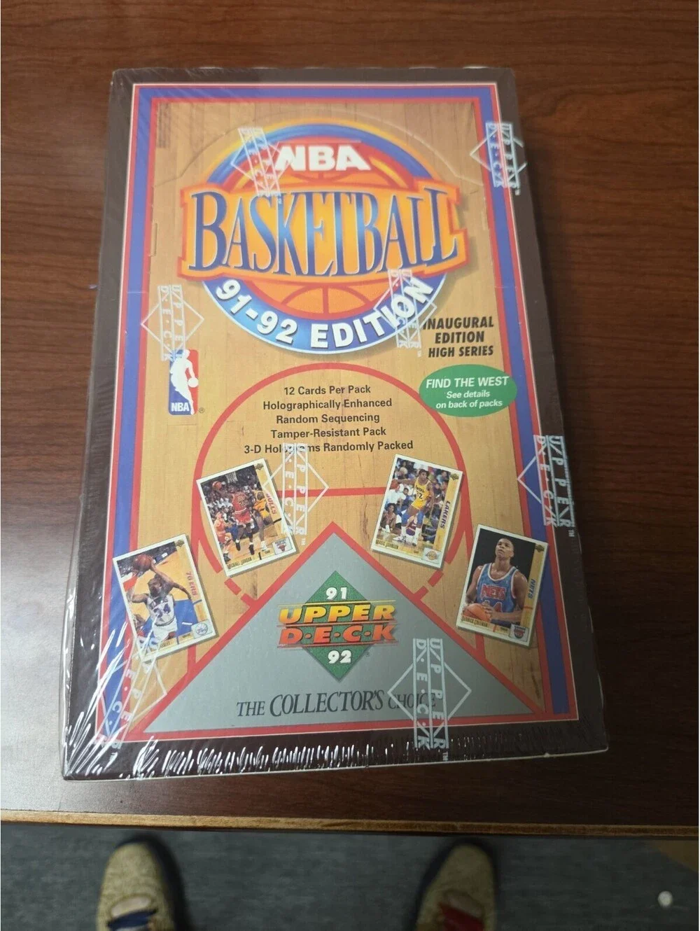 NBA 1991-92 Upper Deck Basketball High Series Sealed Box | 36 Packs